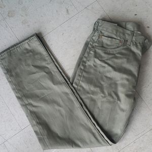 Greenish Tan Levi Jeans
